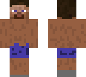 steve in swim shorts