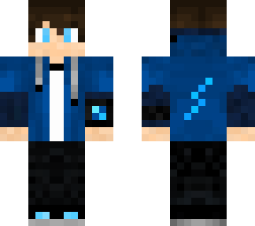 super blue jacket boy_epic skin
