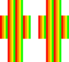 the first four colors. . .