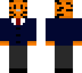 tiger in a suit