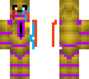 withered golden purple guy