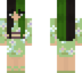 -green kimono (edit)