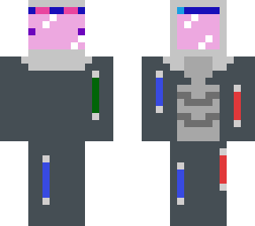 axolotol in a metal suit