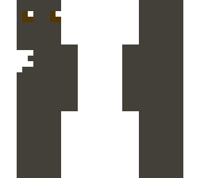 black and white rabbit(ish) skin