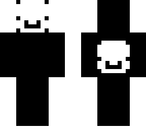 black/white skin