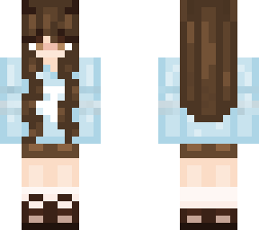 blue sweater girl