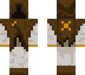 brown cloak