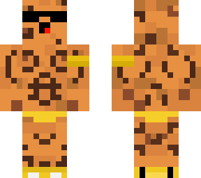cookie with a sixpack! (not my base skin)!