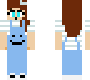 cute overalls (first skin i made)