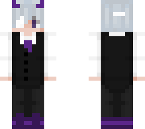 devil boy with suit
