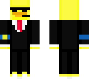 duck business man