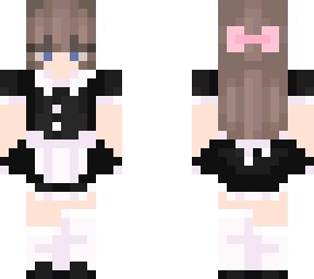 e girl in maid dress :d