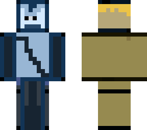 full blue masked monkey