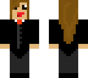 girl in suit