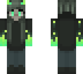 glow demon girl