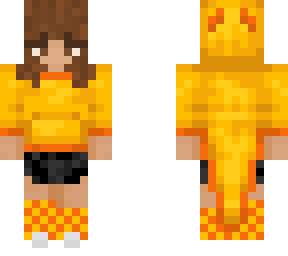 gold axo girl skin