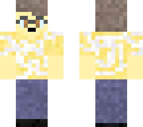 hawaiin shirt man (yellow)