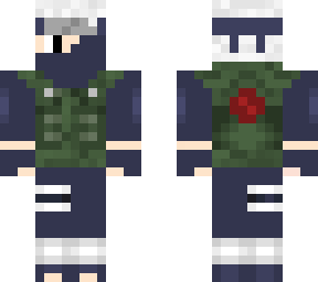 kakashi hatake with outer layer eye patch