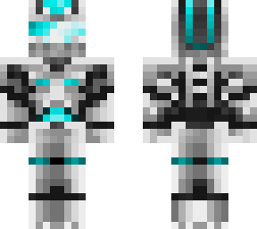 kinda like a robot space warrior