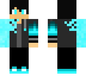 main character (possesed eye open)