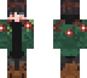 male druid (edited version of puddinwolf’s druid boy skin