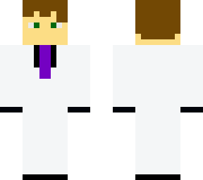 man in a white-black siut