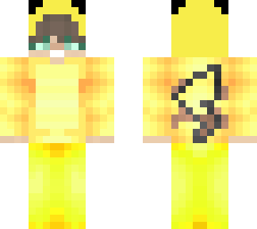 me playing in a pikachu outfit