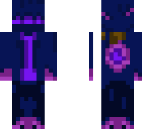 my first skin-purple shadow