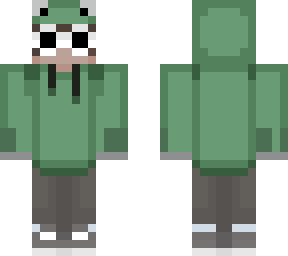my mc skin frog (classic) with glasses and headphones