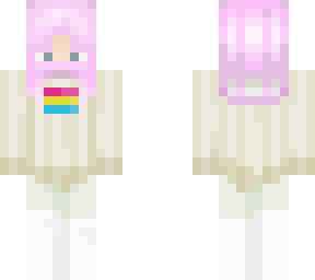 pan pride pink hair