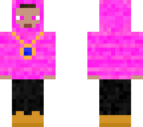 pink drip | Minecraft Skin