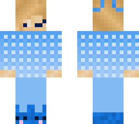 pj girl: blue