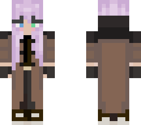 pogtopia wilbur coat purple hair female