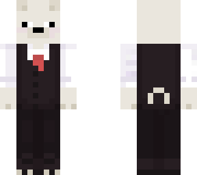 polar bear in suit <33