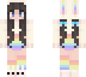pride bunny girl