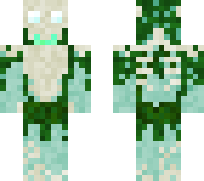 prismarine and bone, now with seaweed