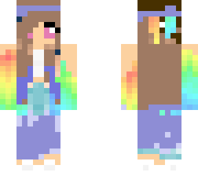 rainbow girl