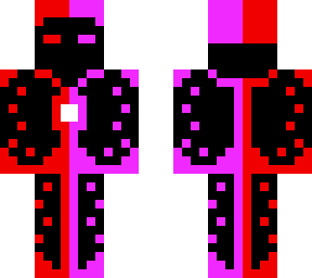 red and purple