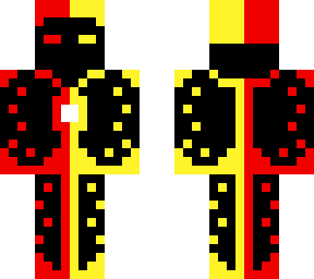 red and yellow