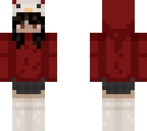 red penguin hoodie