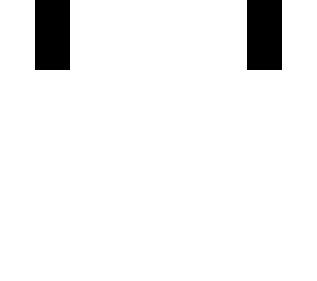 white and black head