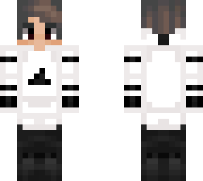 White hoodie boy | Minecraft Skin