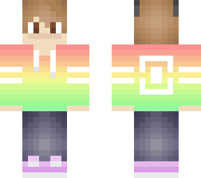 wolf rainbow boy