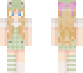 *not my skin base credit in description* me as a frog girl :)
