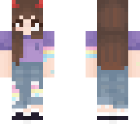  pan pride  brunette girl 