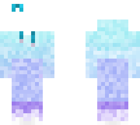 blue sweatshirt with headband and bow ( base )