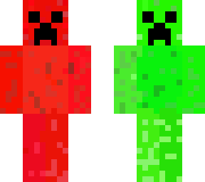 creeper red and black