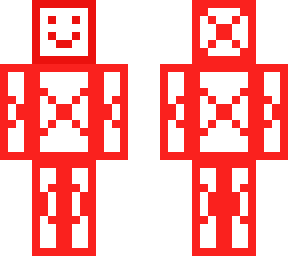 cross man (red and white)