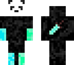 diamond and green panda tysm