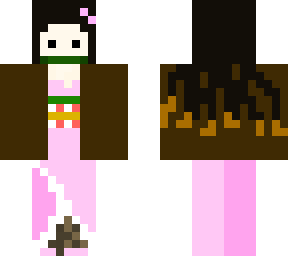 dot-eyed nezuko kamado